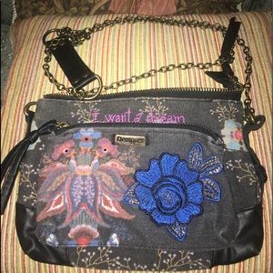 Desigual crossbody bag 9”x7”